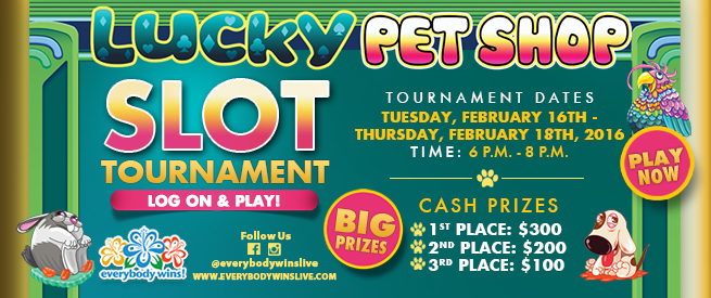 Slot Tournament (Feb 16-18)
